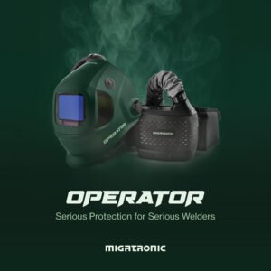 The Migatronic Operator Helmet with PAPR